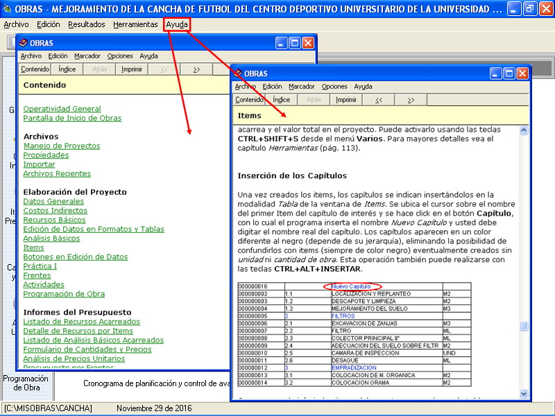 Disponga permanentemente de ayuda electrónica emergente relacionada con el contexto del programa en que se encuentre trabajando